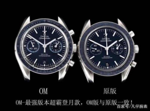 Omega Supermoon Landing e confronto originale